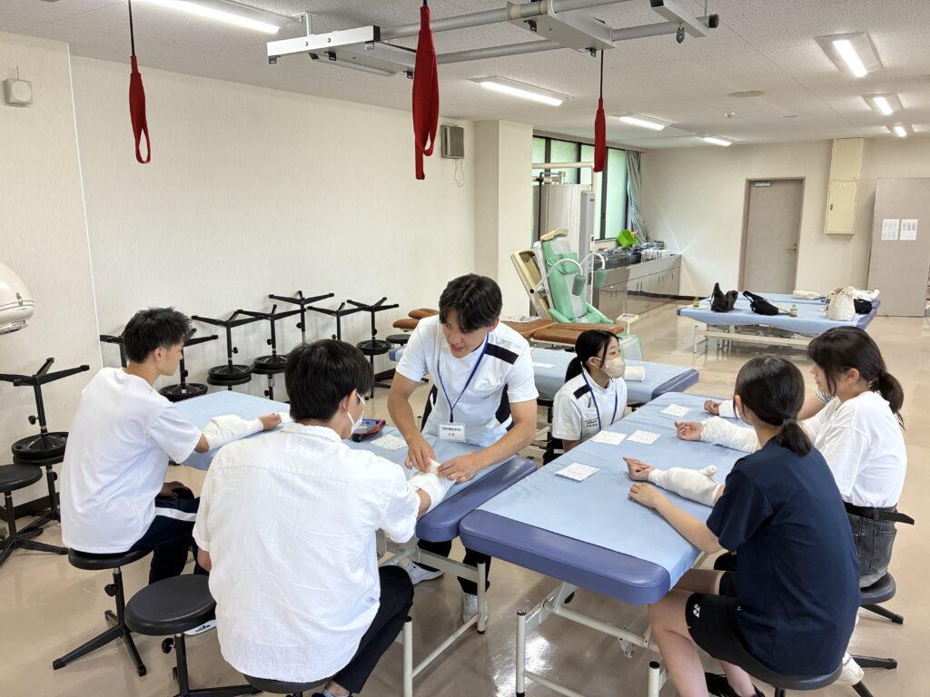 体験型オープンキャンパスを開催しました!(8月24日(日))|ニュース|専門学校 金沢リハビリテーションアカデミー